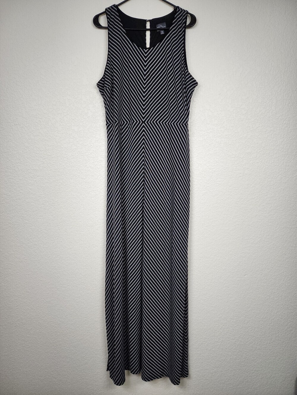 Market & Spruce Black Women's Sleeveless Maxi Dress XXL